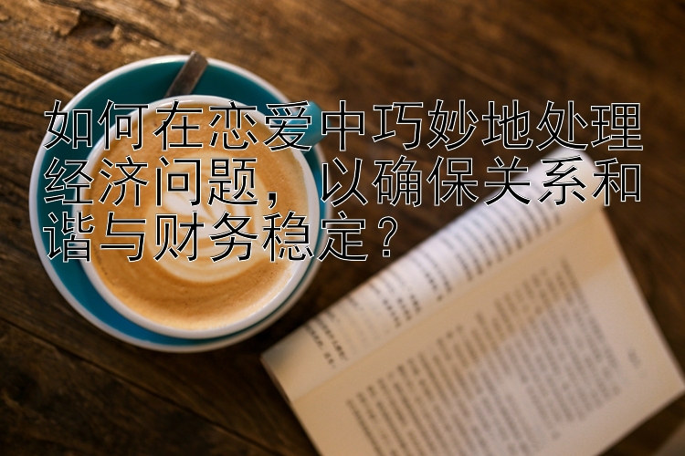 如何在恋爱中巧妙地处理经济问题，以确保关系和谐与财务稳定？